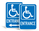 Accessible Entrance Signs