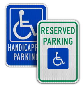 Accessible Parking Signs