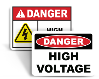 High Voltage Signs