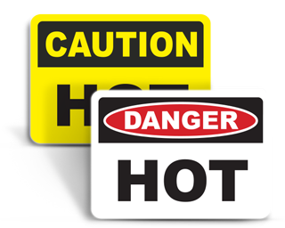Hot Surface Signs