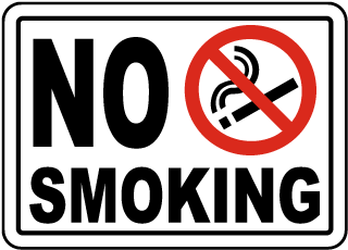 No Smoking Sign