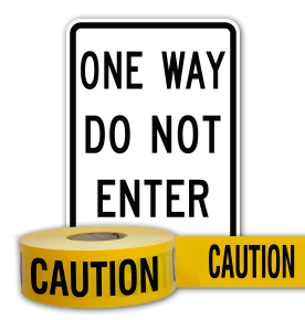 Keep Away Signs