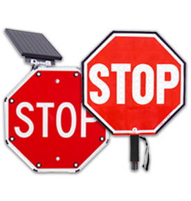 LED Flashing Stop Signs