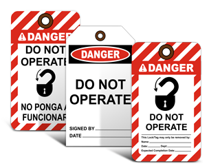 Lockout Tags