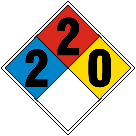 NFPA Diamond 2-2-0