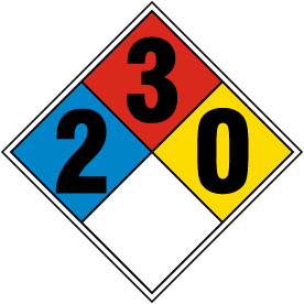 NFPA Diamond 2-3-0