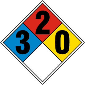 NFPA Diamond 3-2-0