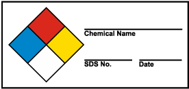 HazCom NFPA Label