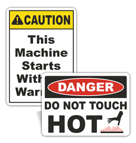 Machine Safety Signs