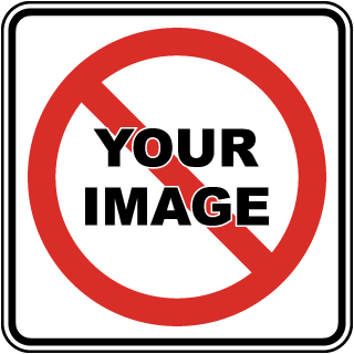 Custom Blank Square Traffic Signs
