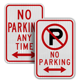 No Parking Signs