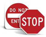 Parking Lot Traffic Signs