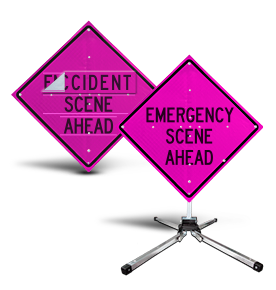 Pink Road Signs