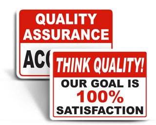 Quality Control Signs