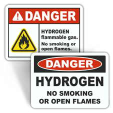 Danger Flammable Labels