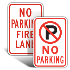 No Parking Signs
