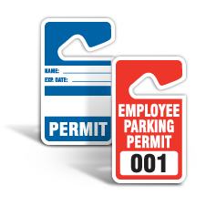 Parking Permit Tags