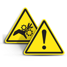 Warning ISO Labels
