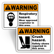 Warning Personal Protection Signs