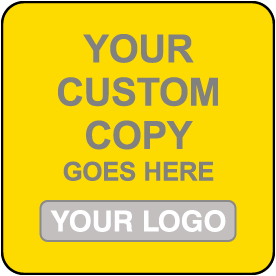 Blank Square Safety Signs