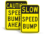 Speed Hump Signs