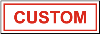 Custom Sprinkler Identification Sign