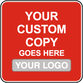 Blank Square Traffic Signs