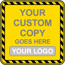 Blank Square Traffic Signs