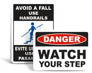 Trip Hazard Signs