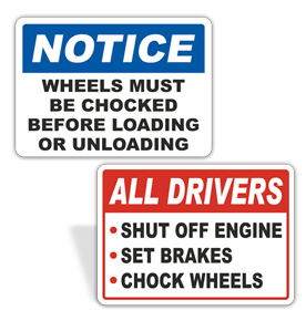 Truck Safety Signs