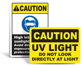 UV Safety Signs