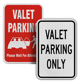 Valet Parking Signs