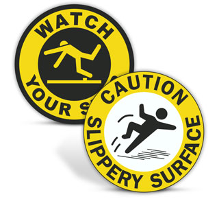 Watch Your Step Floor Signs