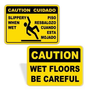 Wet Floor Signs