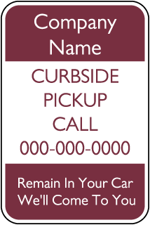 Custom Parking Templates - 7 Colors