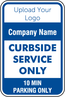 Blank Custom Parking Signs - 7 Templates