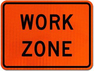 Work Zone Sign