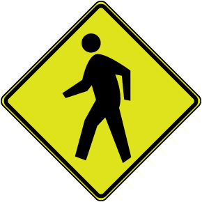 Pedestrian Crossing Sign