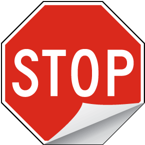 Stop Label