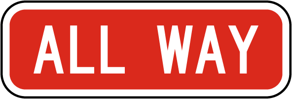 MUTCD All Way Sign