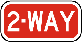 2 Way Sign