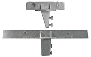 90 Degree U-Channel Post Street Name Sign Bracket