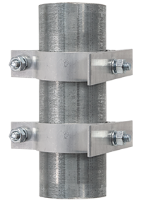 2-3/8'' Round Post Sign Bracket For 1 Sign