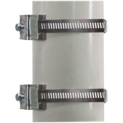 Adjustable Large Round Post Bracket