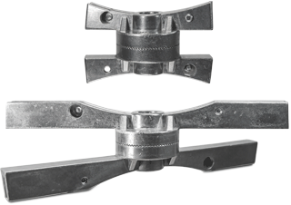 Adjustable Cross Separator Street Name Sign Bracket