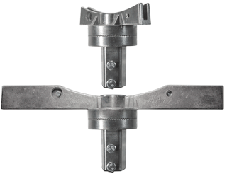 Adjustable U-Channel Bracket For Street Name Signs