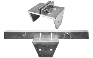 Wood Post Street Name Sign Bracket