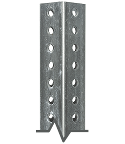 6', 8', 10′ Galvanized Square Sign Post