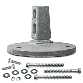 SNAP'n SAFE Surface Mount Breakaway Anchor For U-Channel Post