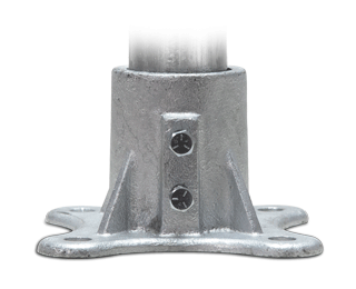 2-3/8" Round Post Surface Mount Base